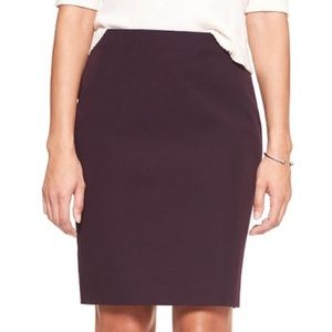 Banana Republic Purple Pencil Skirt